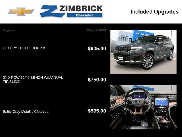 2023 Jeep Grand Cherokee L Summit 4x4