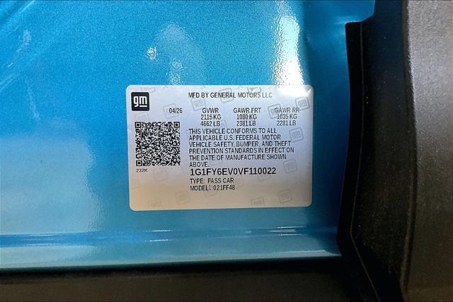 2027 Chevrolet Bolt LT