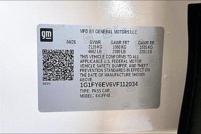 2027 Chevrolet Bolt LT