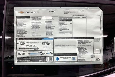 2027 Chevrolet Bolt LT