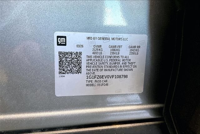 2027 Chevrolet Bolt RS