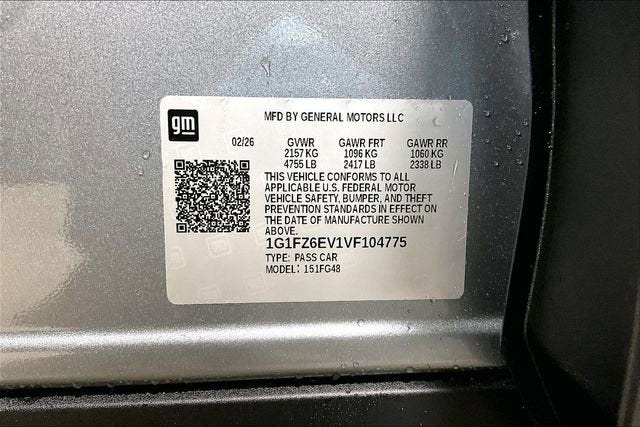 2027 Chevrolet Bolt RS