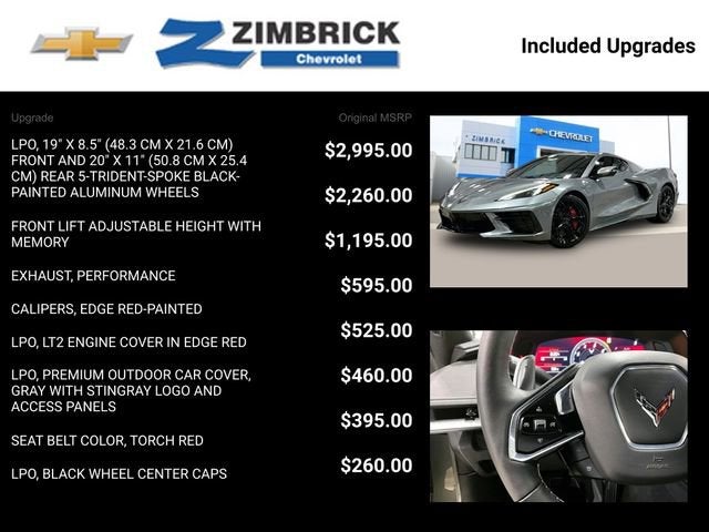 2022 Chevrolet Corvette Stingray 2LT