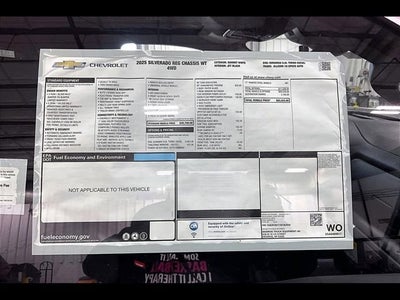 2025 Chevrolet Silverado 3500 HD Chassis Cab Work Truck