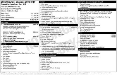 2025 Chevrolet Silverado 2500 HD LT