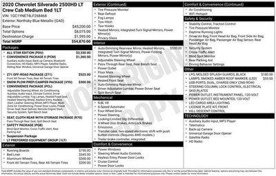 2020 Chevrolet Silverado 2500 HD LT