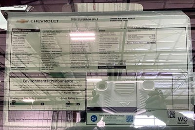 2026 Chevrolet Silverado EV LT - Max Range