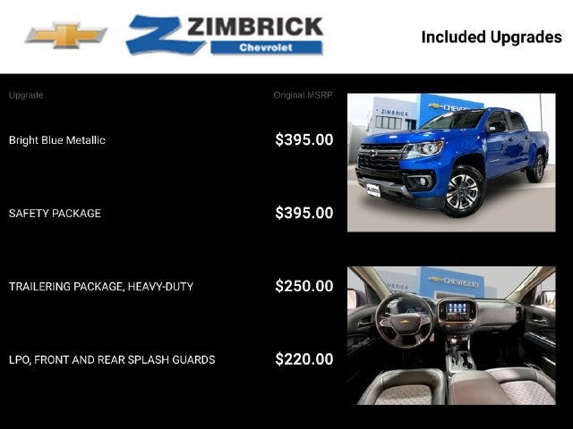2022 Chevrolet Colorado 4WD Z71