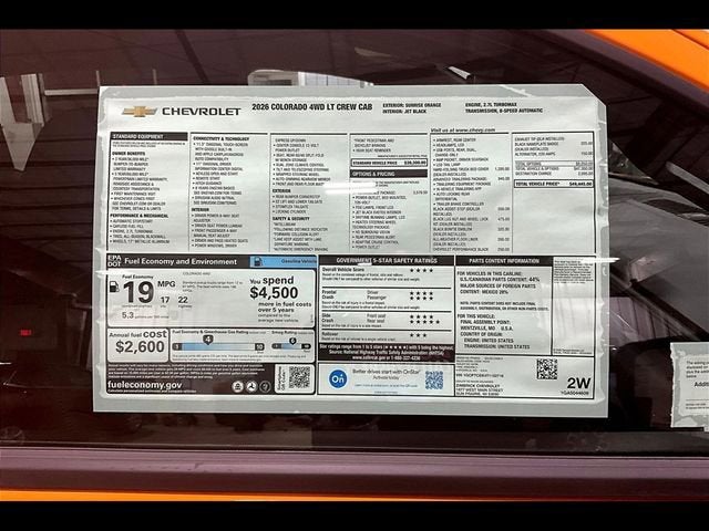 2026 Chevrolet Colorado LT