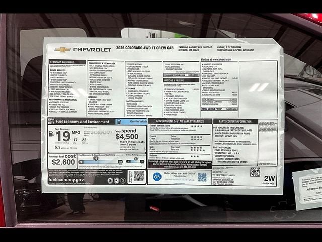 2026 Chevrolet Colorado LT