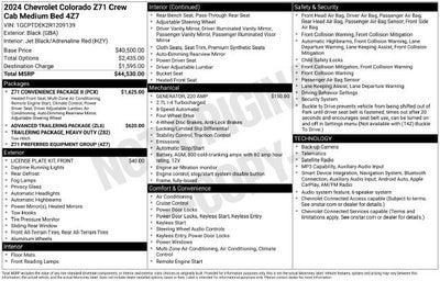 2024 Chevrolet Colorado Z71