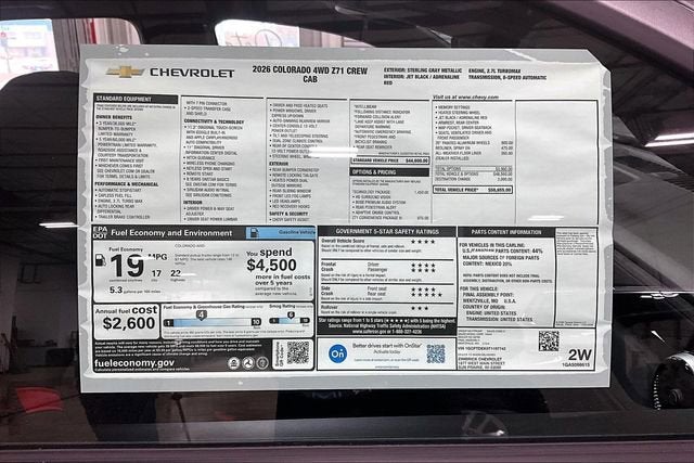 2026 Chevrolet Colorado Z71