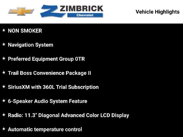 2026 Chevrolet Colorado Trail Boss