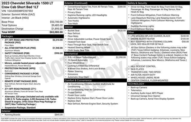 2023 Chevrolet Silverado 1500 LT