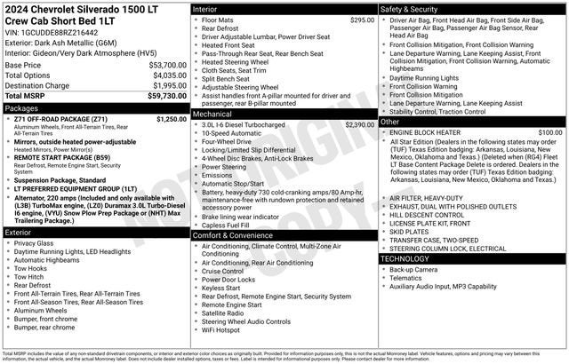 2024 Chevrolet Silverado 1500 LT