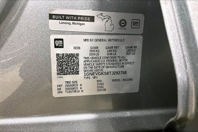 2026 Chevrolet Traverse LT