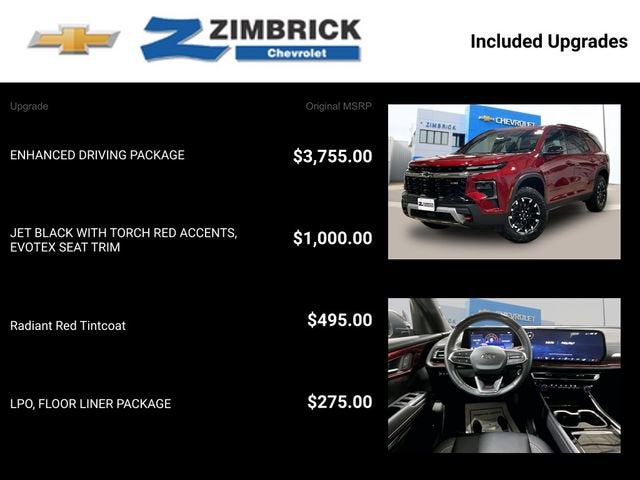 2024 Chevrolet Traverse Z71