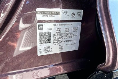 2026 Chevrolet Traverse RS