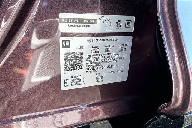 2026 Chevrolet Traverse RS