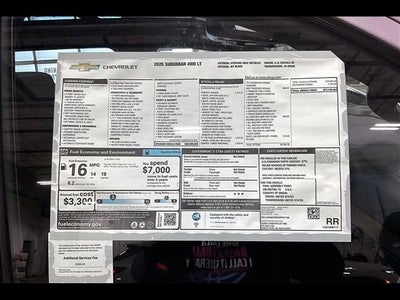 2025 Chevrolet Suburban LT