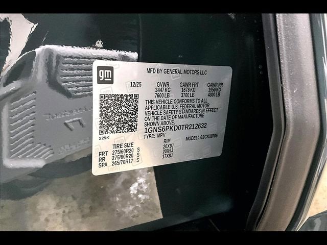 2026 Chevrolet Tahoe Z71