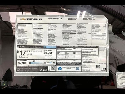 2026 Chevrolet Tahoe Z71