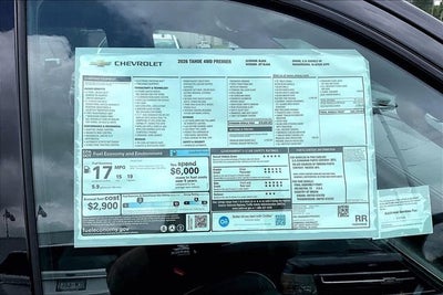 2026 Chevrolet Tahoe Premier