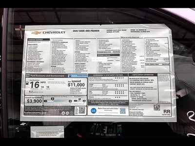 2026 Chevrolet Tahoe Premier