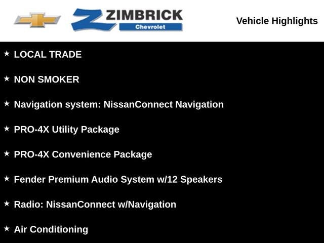 2020 Nissan TITAN Crew Cab PRO-4X 4x4