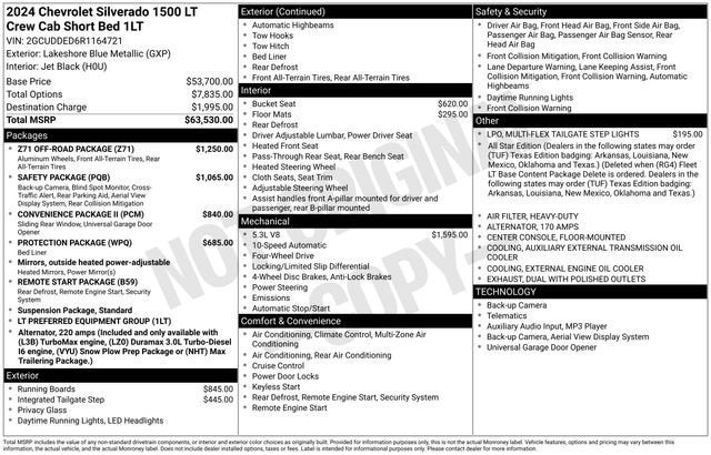 2024 Chevrolet Silverado 1500 LT