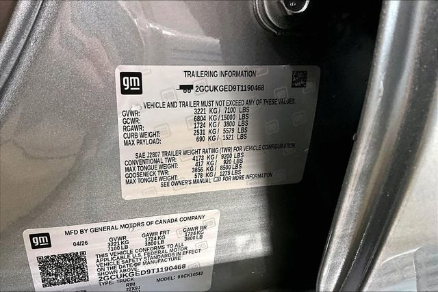 2026 Chevrolet Silverado 1500 LTZ