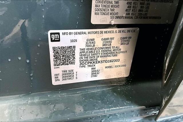 2026 Chevrolet Silverado 1500 LT (2FL)