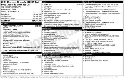 2024 Chevrolet Silverado 1500 LT Trail Boss