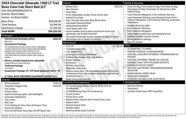 2024 Chevrolet Silverado 1500 LT Trail Boss