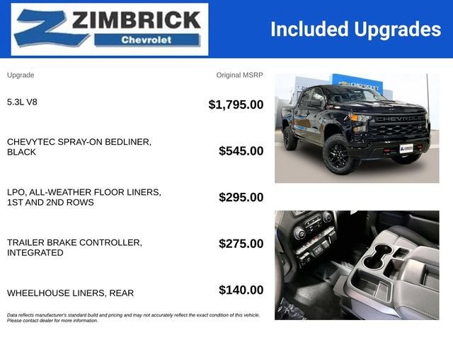 2026 Chevrolet Silverado 1500 Custom Trail Boss - Photo 6