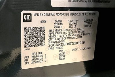 2026 Chevrolet Silverado 1500 LT