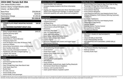 2024 GMC Terrain SLE