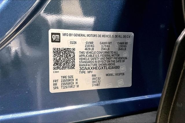 2026 Chevrolet Equinox LT