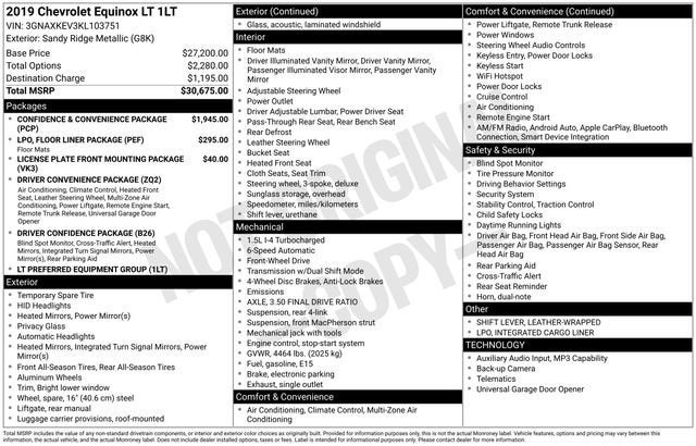 2019 Chevrolet Equinox LT