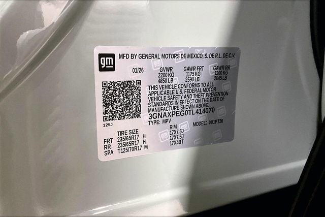 2026 Chevrolet Equinox LT