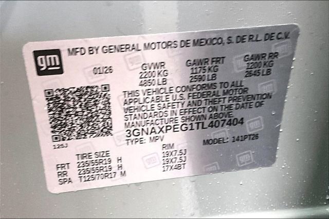 2026 Chevrolet Equinox LT