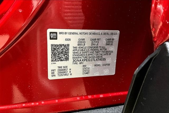 2026 Chevrolet Equinox LT