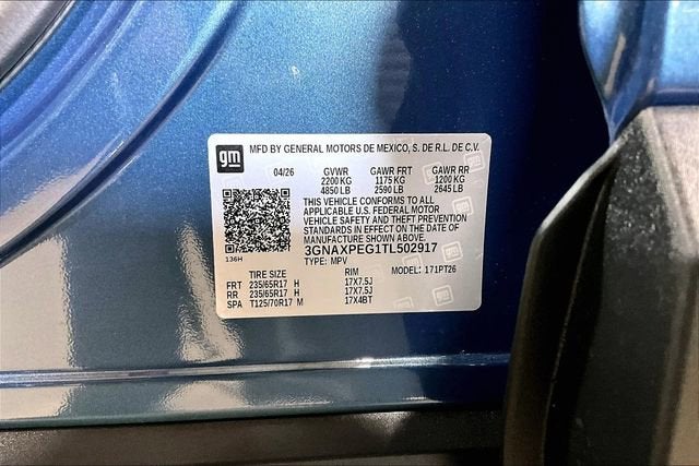 2026 Chevrolet Equinox LT