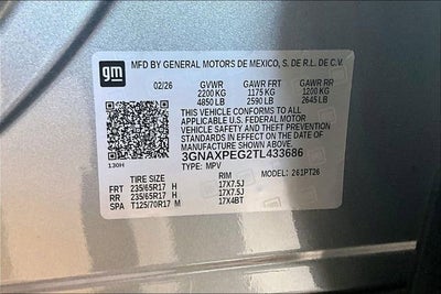 2026 Chevrolet Equinox LT