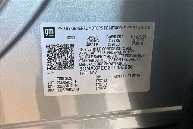 2026 Chevrolet Equinox LT