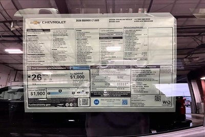 2026 Chevrolet Equinox LT
