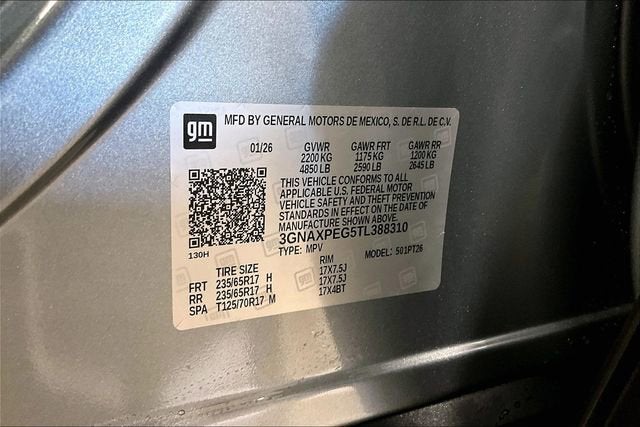 2026 Chevrolet Equinox LT