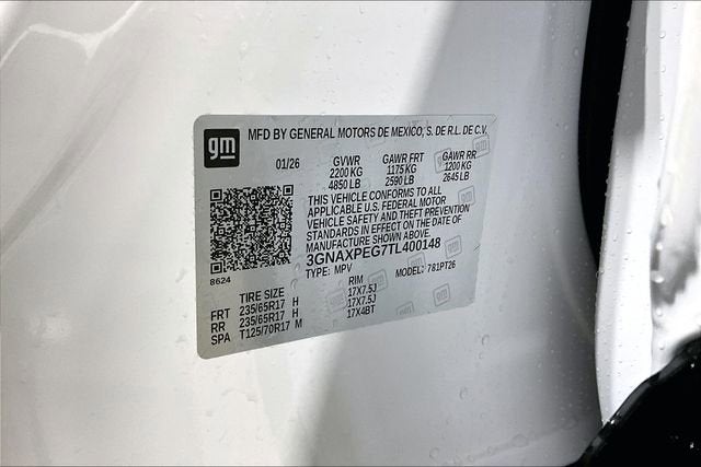 2026 Chevrolet Equinox LT