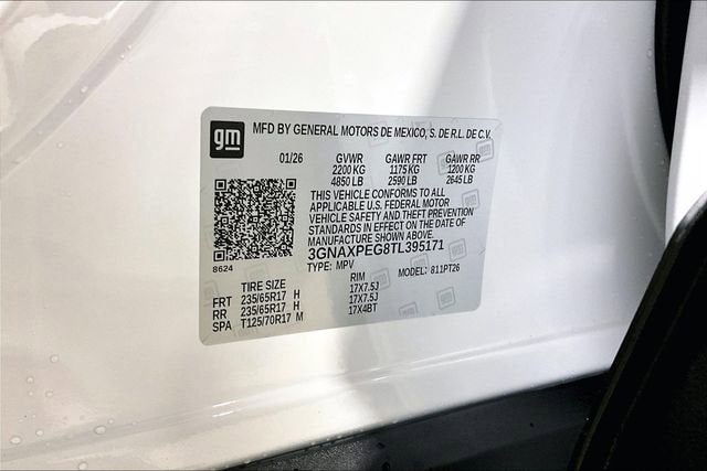 2026 Chevrolet Equinox LT