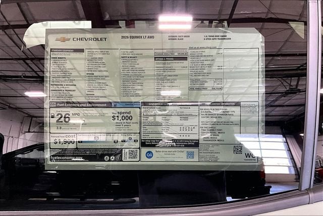 2026 Chevrolet Equinox LT